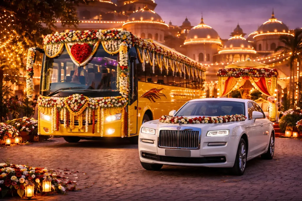 Wedding Car and bus Rental